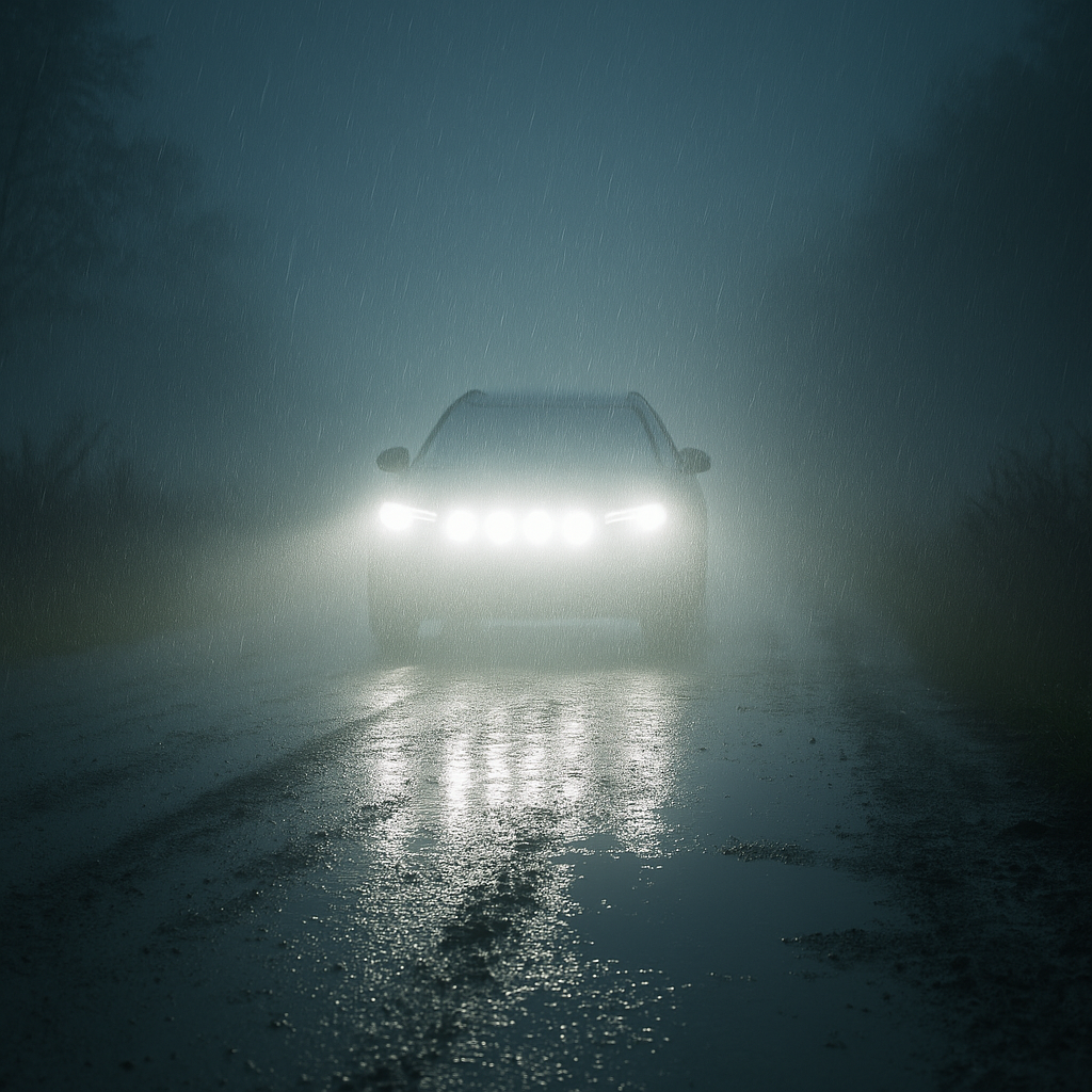 SKILLNADEN EXTRALJUS KAN GÖRA VID REGN OCH DIMMA