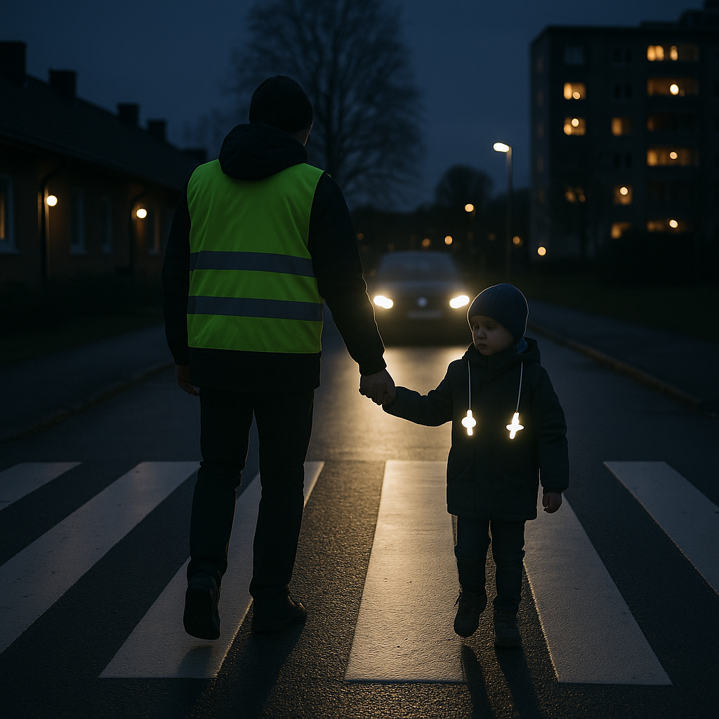 EXTRALJUS OCH FOTGÄNGARSÄKERHET I TÄTBEBYGGDA OMRÅDEN