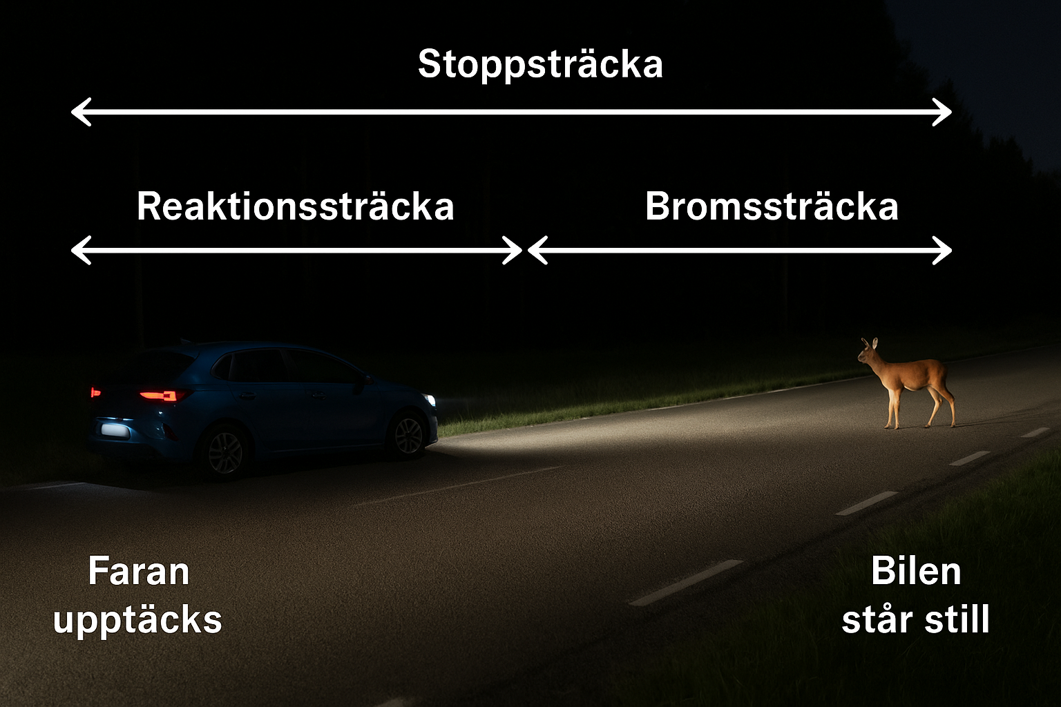 SÅ HJÄLPER EXTRALJUS DIG ATT REAGERA SNABBARE I MÖRKER