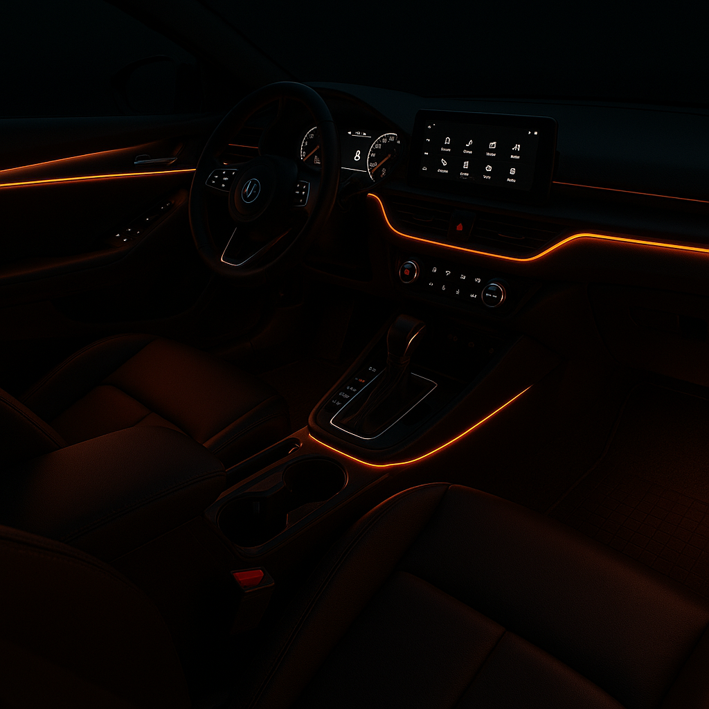 EFFEKTBELYSNING INUTI BILEN – SMÅ DETALJER SOM GÖR STOR SKILLNAD